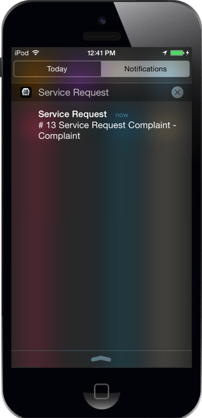 SR Push Notification