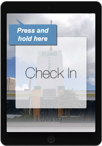 Access Settings screen - Visitor App.gif