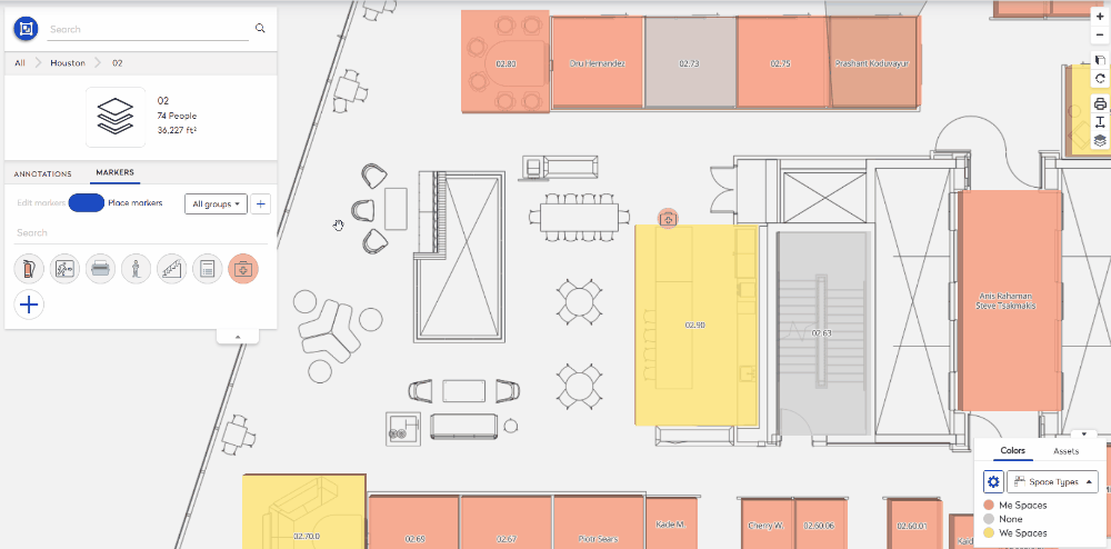add a marker to the floor plan.gif